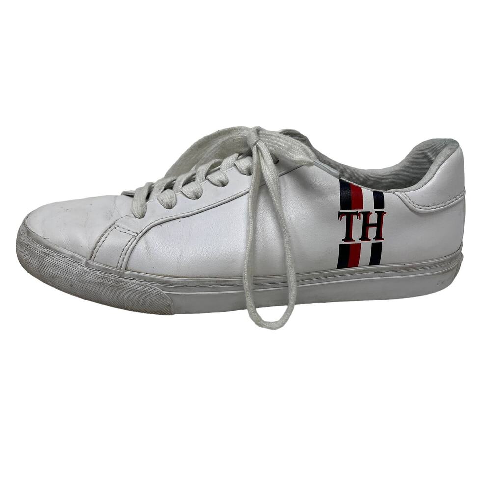 Tommy Hilfiger Leather Lace Up Lewie Sneaker Shoe TH - 9